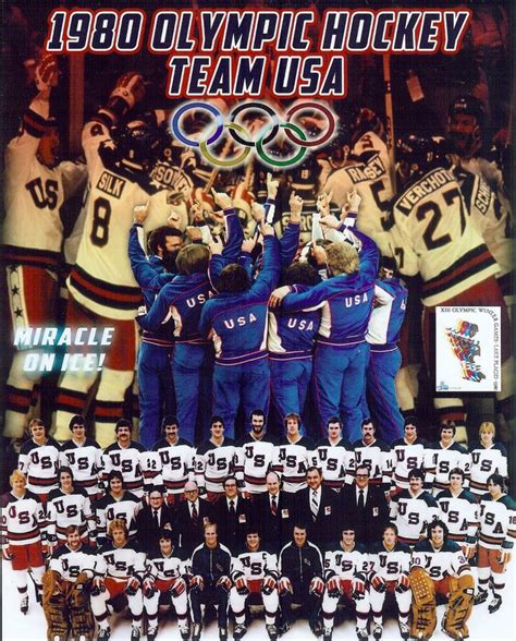 1980 Usa Hockey Team 1980 Usa Olympic Hockey Team Gold Medal 8x10
