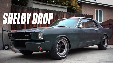How To Shelby Drop A Classic Ford Youtube