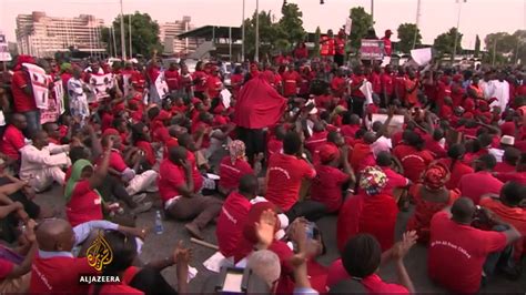 Nigerians Protest Over Abducted Girls Youtube