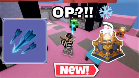 New Volley Enchant Is Op ️⚔️ Roblox Bedwars Youtube