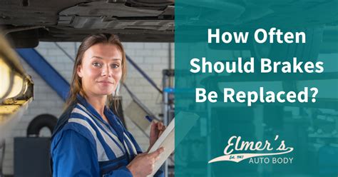 It may be time for new brakes. How Often Should Brakes Be Replaced? | Elmer's Auto body
