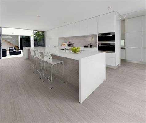 Italian porcelain plank tile bathroom floors appear to be solid weathered wood floors but are surely tiles with a distinct classic and trending appearance. Gray Porcelain Tile. Doblo Fleck Light Grey Full Through ...