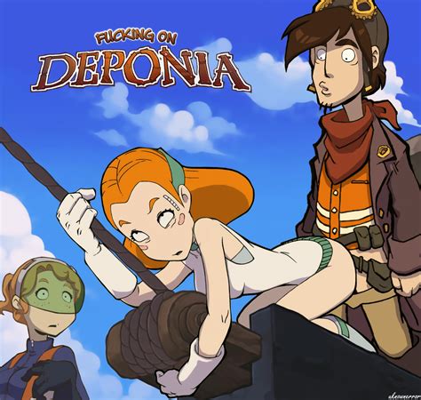 Rule 34 All Fours Blush Stickers Boots Deponia Edit From Behind