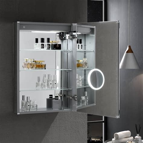 Usually found in bathrooms where the hinges are plastic, so care should be taken when opening the door to prolong the cabinet's. Blossom Asta ️20 x 32 Inch LED Medicine Cabinet Right Hinges