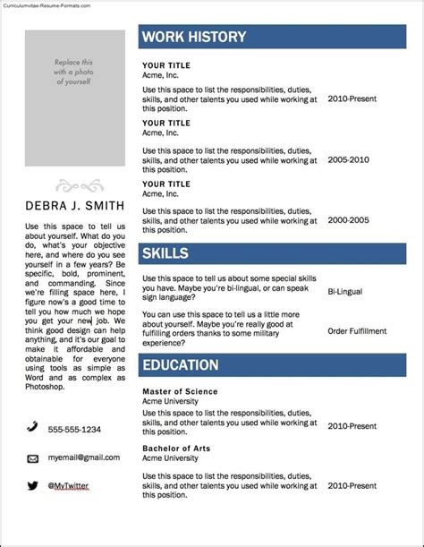microsoft word 2010 resume templates free samples examples and format resume curruculum