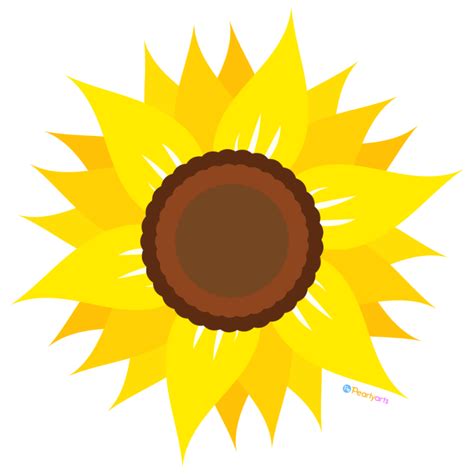 Free Sunflower Clipart Royalty Free Pearly Arts