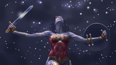 Art Of Wonder Woman Wallpaperhd Superheroes Wallpapers4k Wallpapers