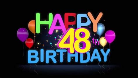 Adorable Wishes For 48th Birthday