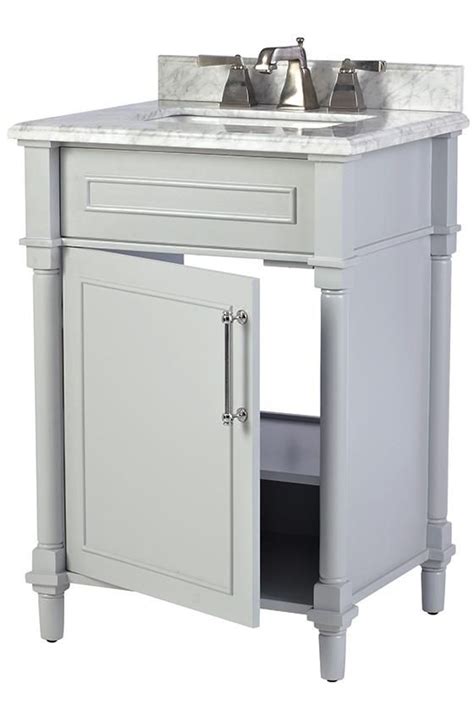 Finalize your bathroom remodel in style with this 36'' w single vanity. 20 inches deep Aberdeen 24" Single Vanity | 24 inch ...
