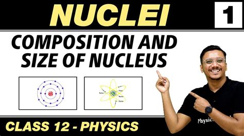 Nuclei 01 Composition And Size Of Nucleus Class 12 Ncert Youtube