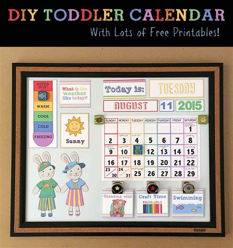 Calendars For Kindergarten