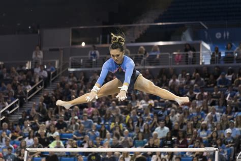 Ucla Gymnasts Reveal Their Motivation For Sticking The Landings Daily