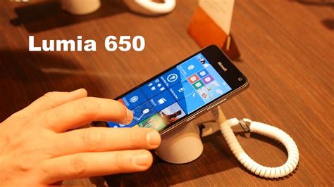 Lumia 650 Hands On Youtube