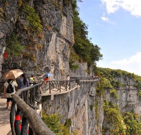 11 Spectacular Cliff Paths Tianmen Mountain Walkway Paths