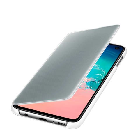 Samsung Galaxy S10e Clear View Flip Cover Wit Wehkamp