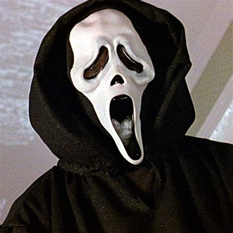 Ghostface Costume Scream Arte Com Personagens Anime Terror