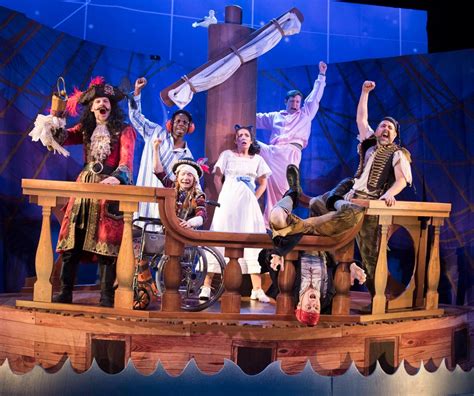 First Look Peter Pan Goes Wrong Apollo Theatre