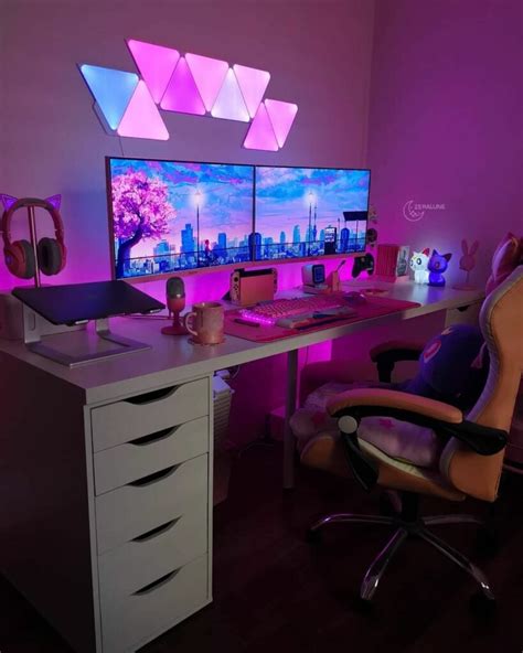 33 Pink Gaming Setup Ideas To Keep Any Gamer Girl Happy Displate Blog