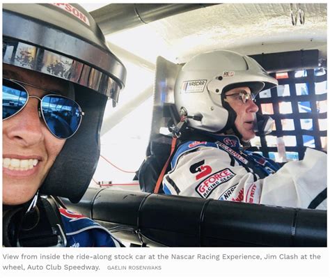 Gordon captures it all from a pair of glasses with a camera attached — not unlike google glass. NASCAR RACING EXPERIENCE AND RICHARD PETTY DRIVING ...