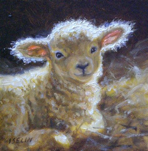 Mary Iselin Fine Art Sheep And Lamb Paintings Sheep Paintings Sheep