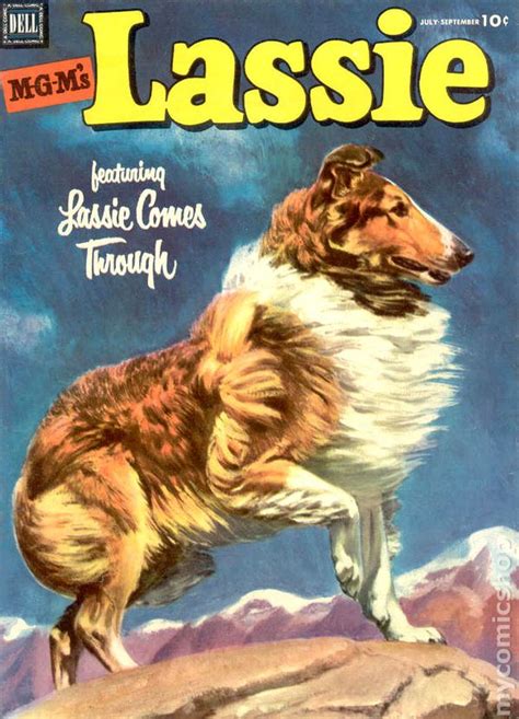 lassie 1950 8 comic book