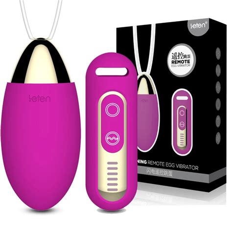 Leten Wireless Remote Control Vibrator Clitoris G Spot Massager Masturbation Sex Toys For Women