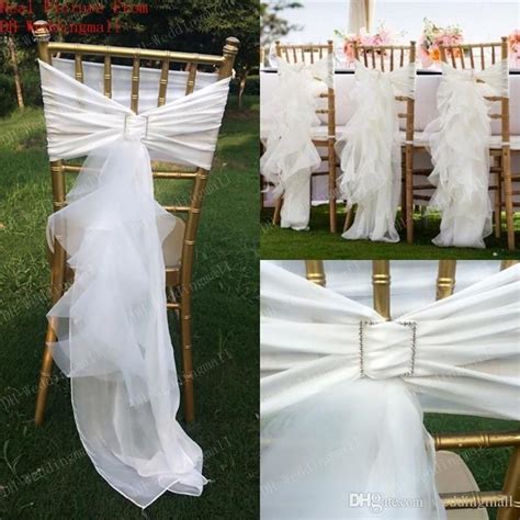 Wedding Tulle Decorations 8 Tulle Wedding Decorations Wedding Chair