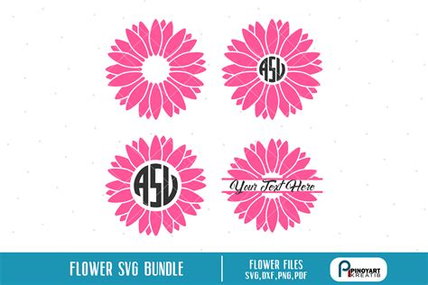 flower svg,flower clip art,flower svg file,flower cut file