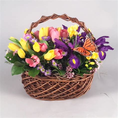 Easter Basket Morning Glory Flower Shop