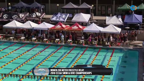 Cccaa Mens And Womens Swimming State Championship Finals Live 5318