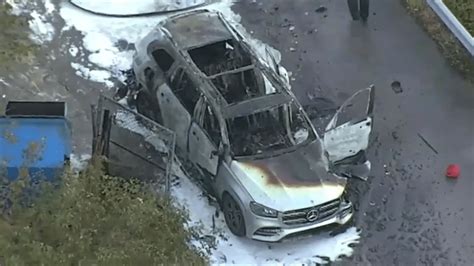 Body Discovered In Mercedes Found Engulfed In Flames In Pompano Beach Bso Nbc 6 South Florida