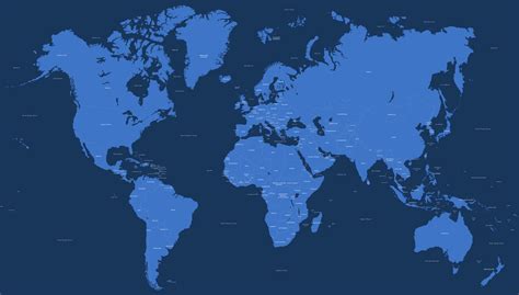 Mapa Del Mundo Del Vector World Map Vector Free World Map Template My