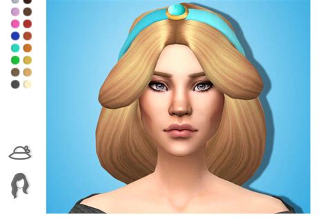 The Sims 4 Create A Sim Jasmine Aladdin Disney Prince