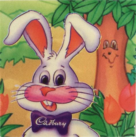 Cadbury Bunny Sticker | Cadbury bunny, Bunny, Pluto the dog