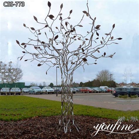 Large Metal Tree Sculpture Wire Art Decor Youfine Art Sculpture
