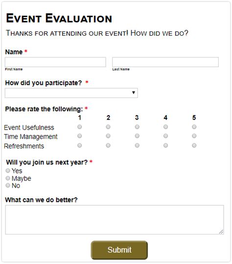 18 Excellent Event Satisfaction Survey Templates Questionpro