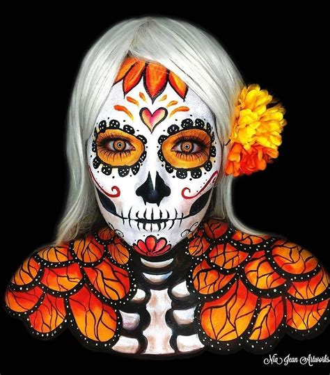 An Easy Way To Style Sugar Skull Makeup For Day Of The Dead