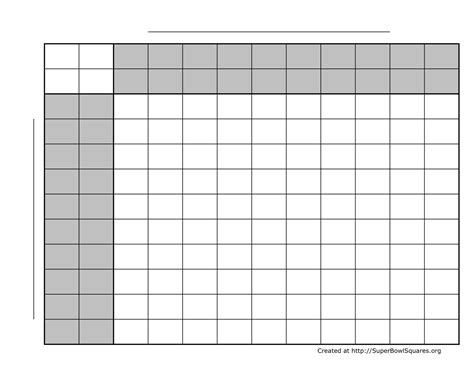 Printable Basketball Squares Sheets
