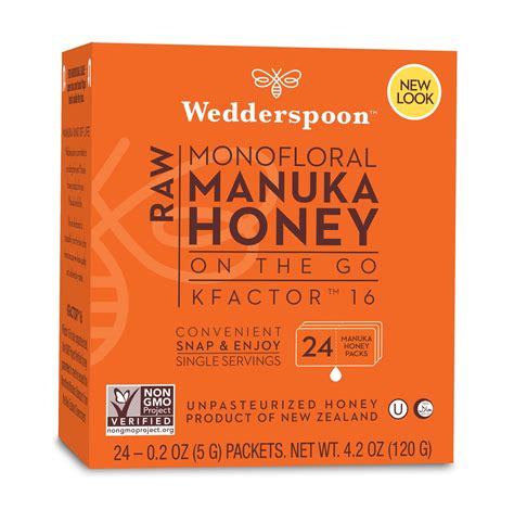 Amazon Wedderspoon Raw Premium Kfactor Manuka Honey Ounce