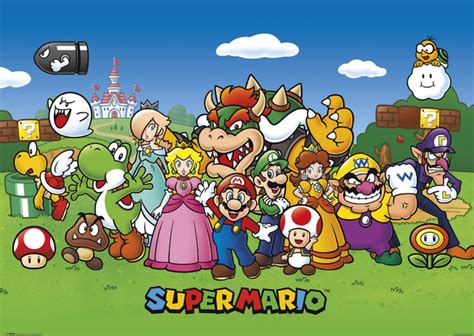 Super Mario Characters Nintendo Video Game Series Luigi