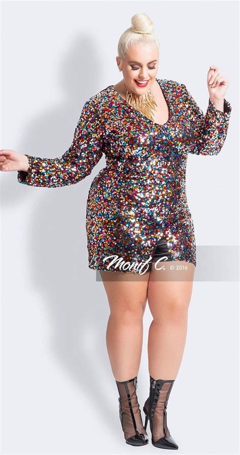 27 Plus Size Sequin Dresses With Sleeves Plus Size New Years