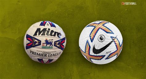 The Premier League Match Balls Through The Years 1992 To 2022