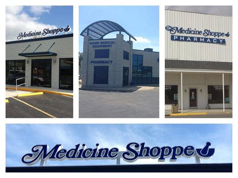 Shoe store shopping mall spa stadium storage subway station supermarket synagogue taxi stand train station transit station travel agency university veterinary care zoo. About Us | Medicine Shoppe Pharmacy (618) 997-1393 ...