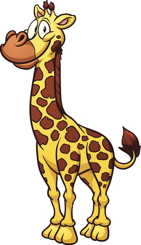 Happy Smiling Zoo Giraffe Cartoon Emoji Vinyl Decal Sticker Shinobi