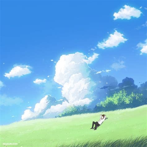 Cumulus By Mclelun Epic Backgrounds Art Background Anime Scenery