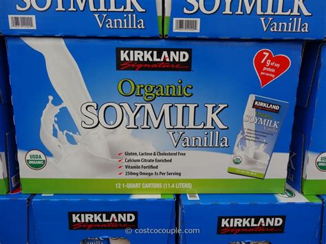 Breaking one complex sugar molecule (lactose) which has a low sweetener level into two simple. Kirkland Signature Organic Vanilla Soy Milk