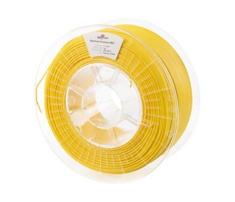 spectrum abs bahama yellow 1kg filamenty do drukarek 3d sklep internetowy al to