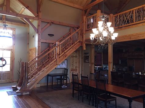 We design handcraft and raise our own timber frames. Gallery - Cabin Creek Timber Frames
