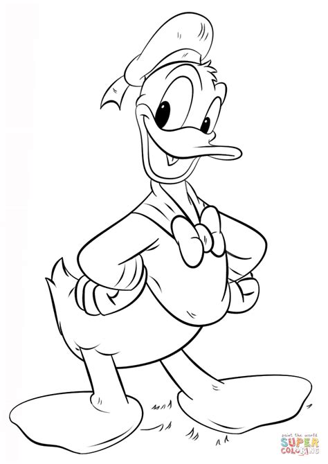 Desenho De Pato Donald Para Colorir Desenhos Para Colorir E Imprimir IMAGESEE