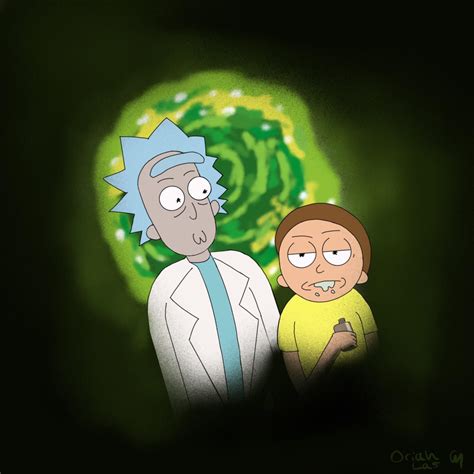 I Drew Rick And Morty With A Twist Rrickandmorty